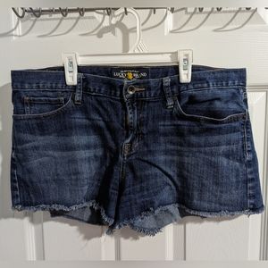 Lucky Brand jean shorts size 14/32
